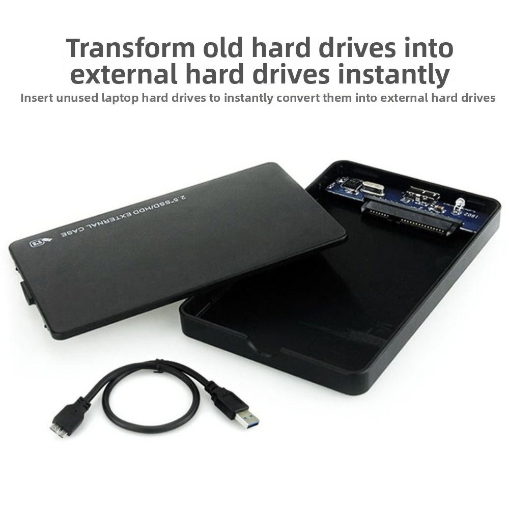 Portable Ssd Enclosure - 新しいUSB 3.0ハードドライブエンクロージャ、工具不要のポータブルSATAエンクロージャ、2.5インチSSD外付けエンクロージャ