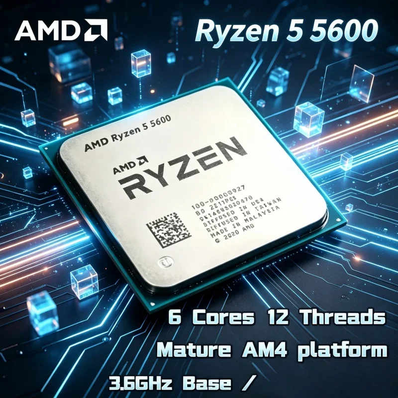 Amd Cpu Ryzen 5 - AMD Ryzen 5 5600 R5 5600