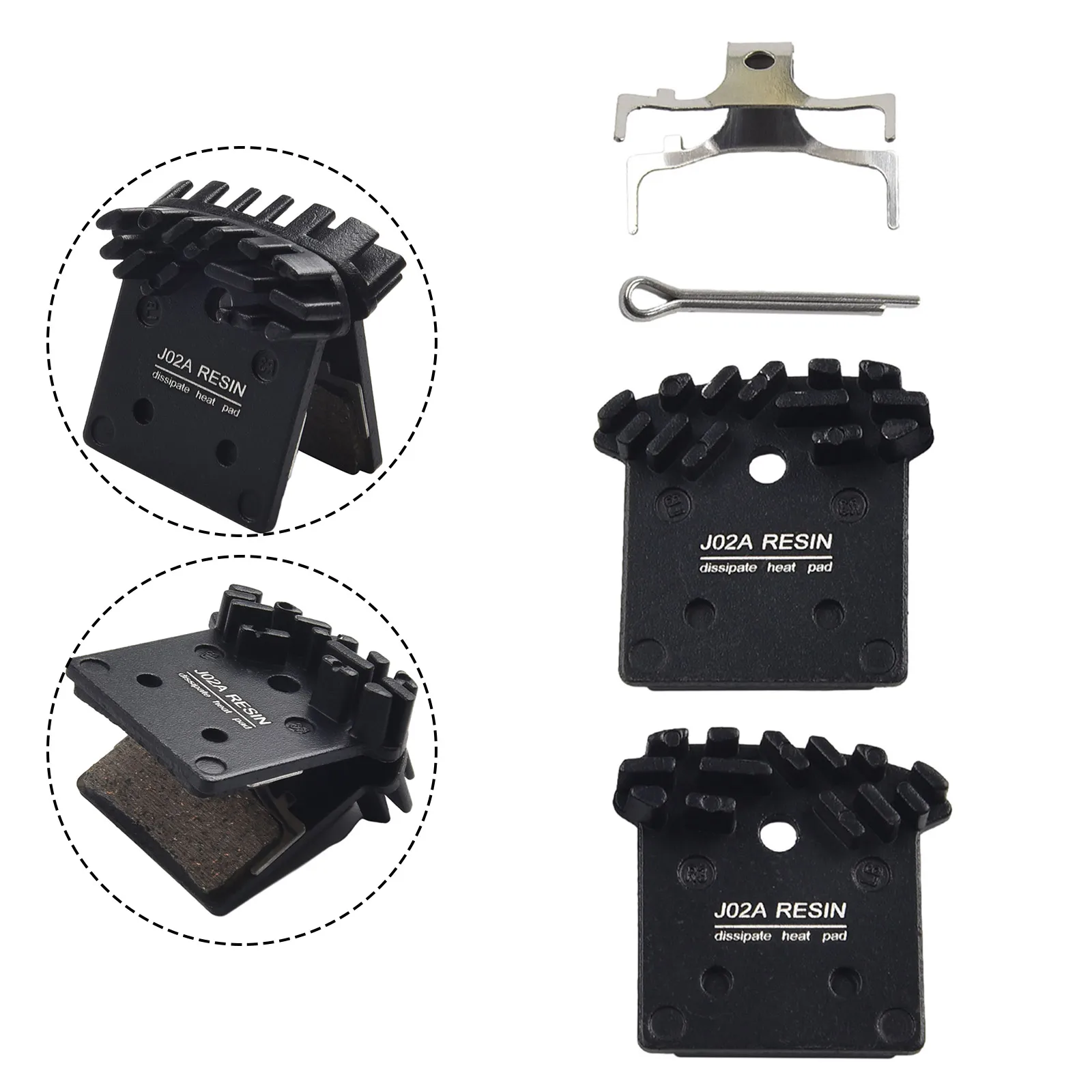 Tech Bike Accessories - 1 ペアディスクブレーキパッド SLX 用 XT 用