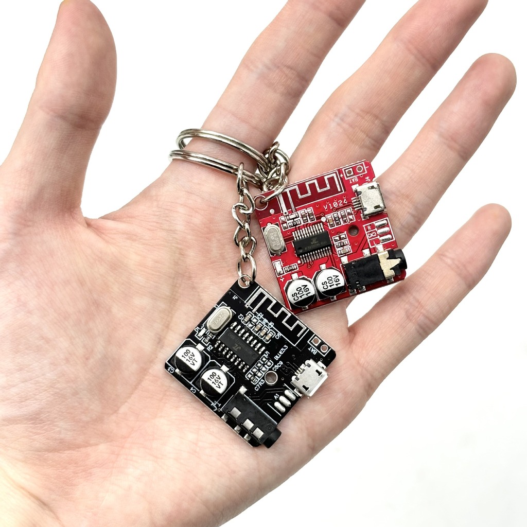 Tech Accessories Bag - サイバーパンクスタイル回路基板キーホルダーレトロテック美学PCBと金属キーチェーン面白いバッグアクセサリーペンダントチャーム卸売