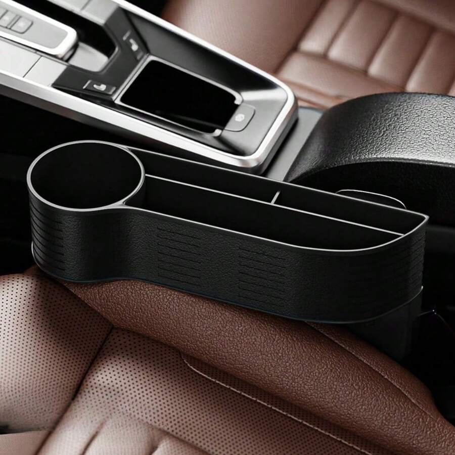 Tech Accessories Must Have - 1PCCarアクセサリー一式：シート隙間収納ボックス、インテリア装飾、必須のテックガジェット