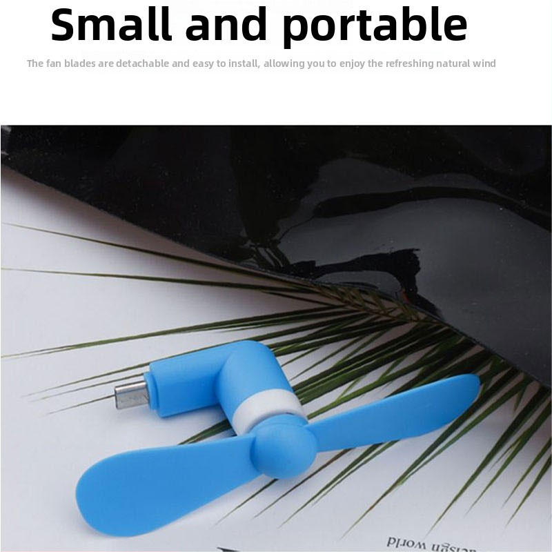 タイプCミニ携帯扇風機、ポータブルポケットファン強風超静音U - Usb Fan Silent のレビューと価格