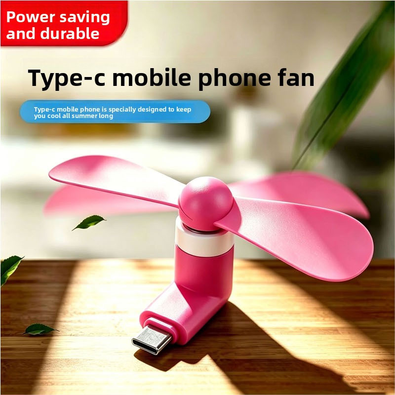 タイプCミニ携帯扇風機、ポータブルポケットファン強風超静音U - Usb Fan Silent のレビューと価格