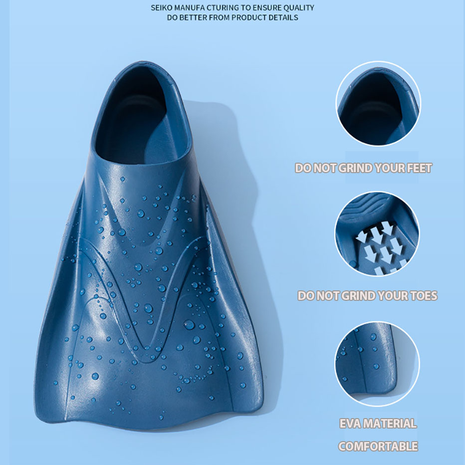 ショートカエルシューズ大人用シリコン水泳フィンプロフェッショ - Tech Diving Accessories のレビューと価格