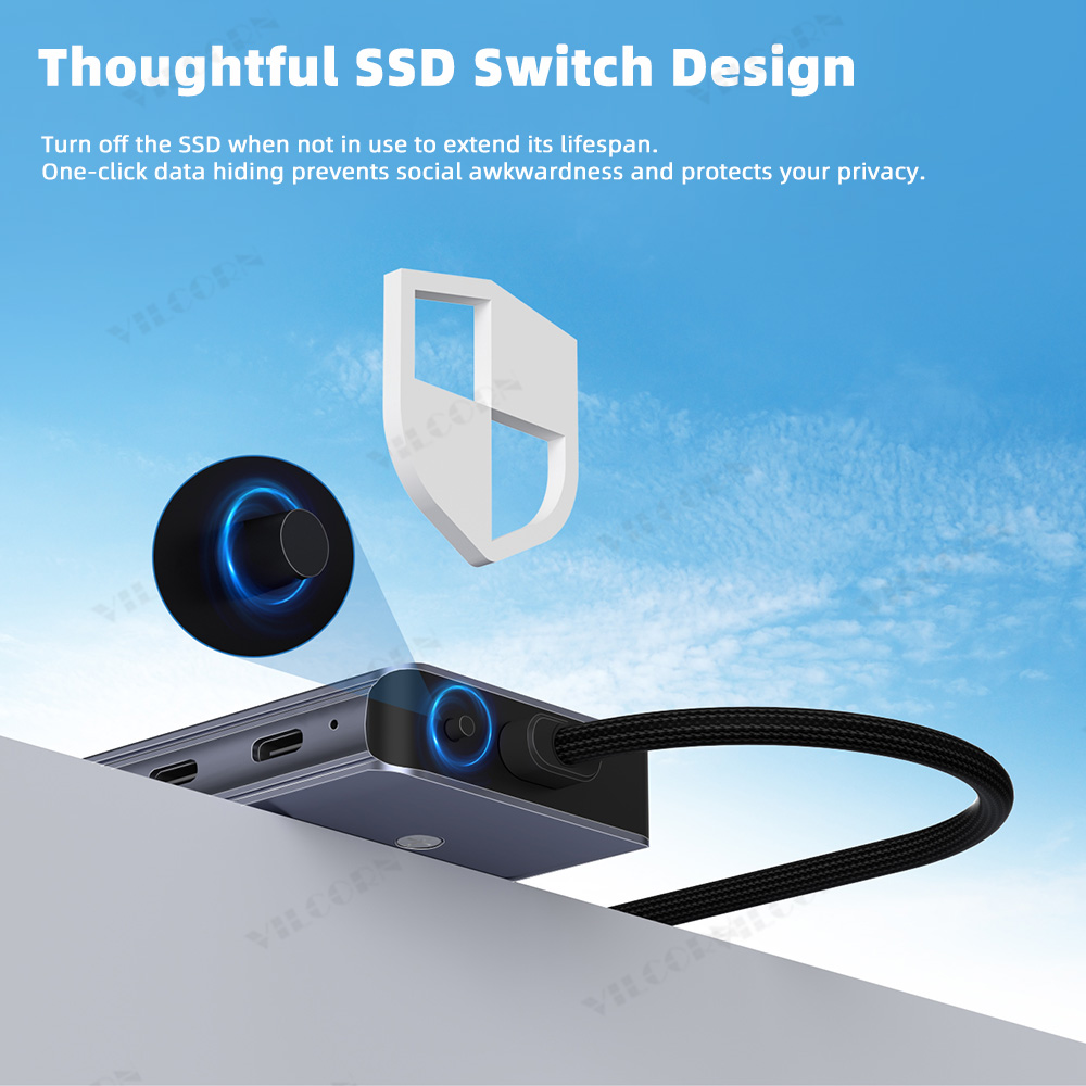 7in1 USB C ハブ MacBook Pro/Air  - Portable Ssd Enclosure のレビューと価格