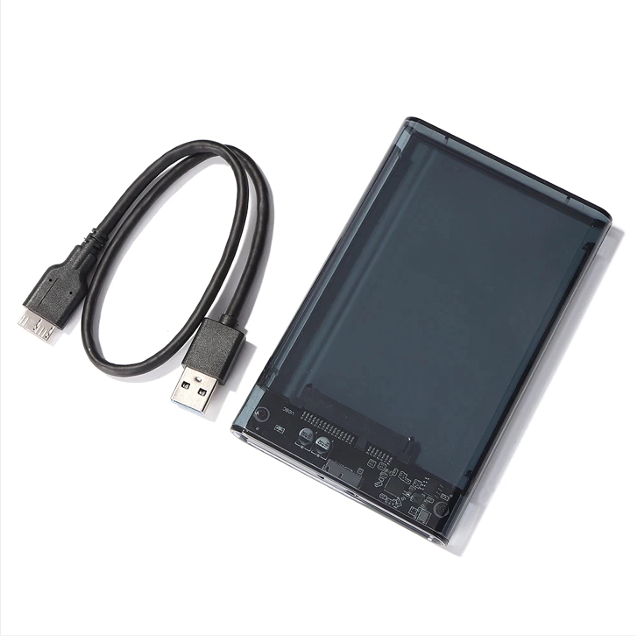 透明HDDケース HDDエンクロージャ 2.5インチSSD  - Portable Ssd Enclosure のレビューと価格