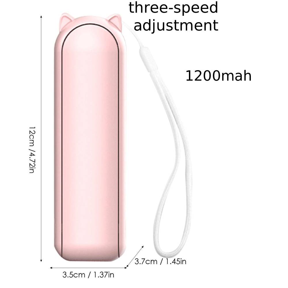 かわいいミニハンディファン USB緊急パワーバンク デスクト - Usb Fan Silent のレビューと価格