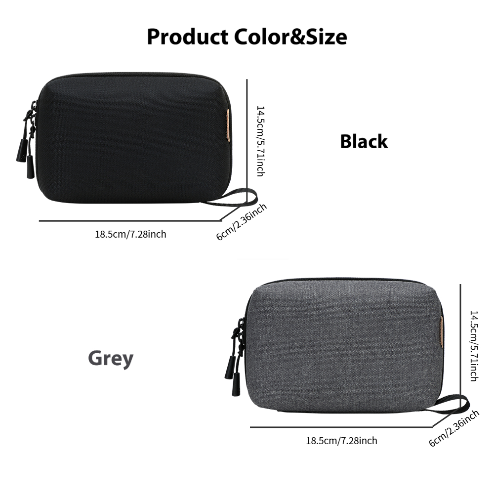 旅行用電子機器オーガナイザー、ケーブル、USB、充電器、イヤ - Tech Accessories Bag のレビューと価格