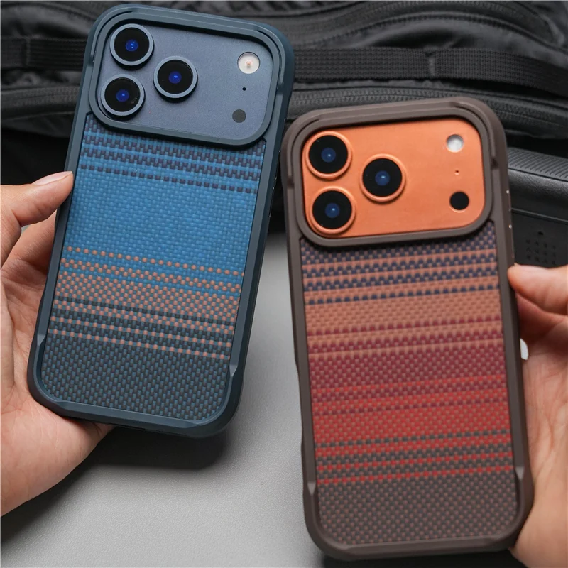 オリジナル幾何学テック織り磁気ケース iPhone 18 1 - Tech Accessories Hard Case のレビューと価格