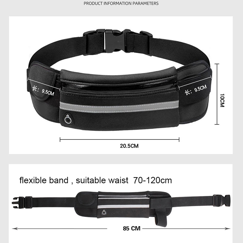 スポーツファニーパック女性ランニングウエストバッグ男性ベルト - Tech Accessories Bag のレビューと価格