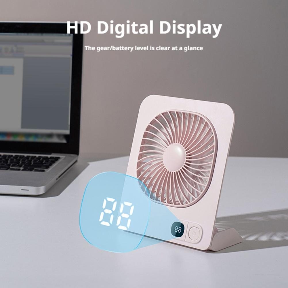 USB充電式磁気ミニデスクファンポータブル静音冷却ファンオフ - Usb Fan Silent のレビューと価格
