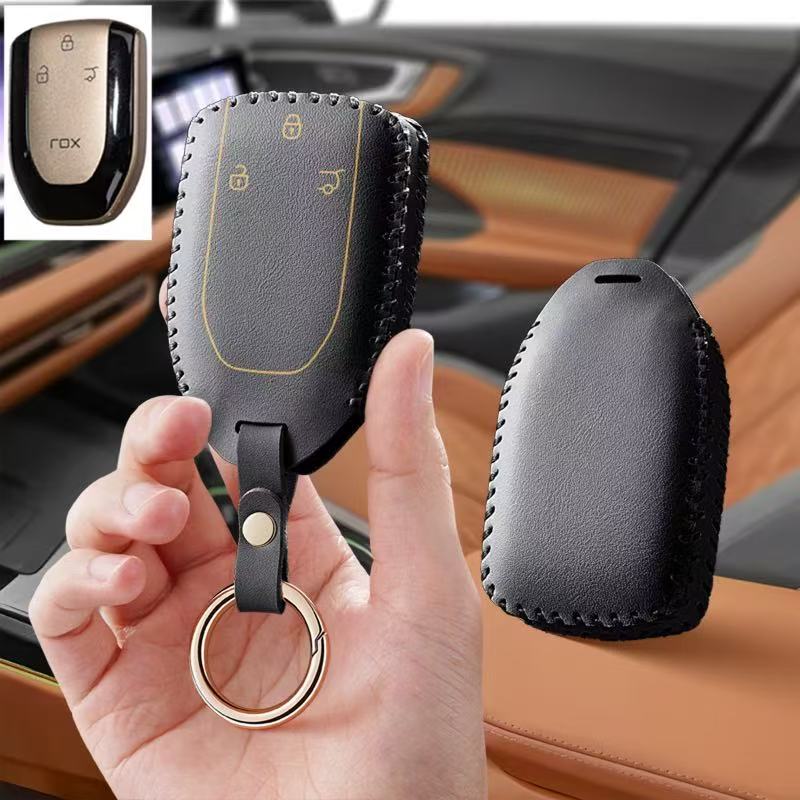 カーアクセサリーキーケースカバーホルダーバックルリングロック - Tech Accessories Bag のレビューと価格