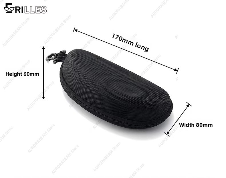 ポータブルサングラストラベルケース、フック付き耐衝撃EVA素 - Tech Accessories Bag のレビューと価格