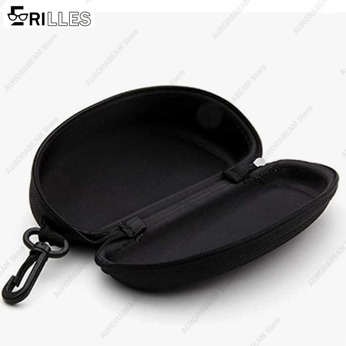 ポータブルサングラストラベルケース、フック付き耐衝撃EVA素 - Tech Accessories Bag のレビューと価格