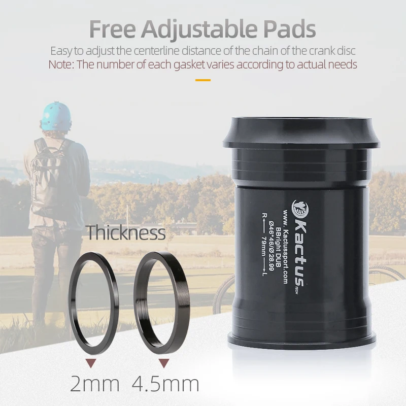 KACTUS BB79mm ボトムブラケットセラミックベアリ - Tech Bike Accessories のレビューと価格