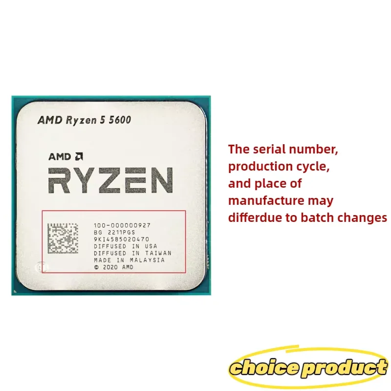 AMD Ryzen 5 5600 R5 5600 トレイ版  - Amd Cpu Ryzen 5 のレビューと価格
