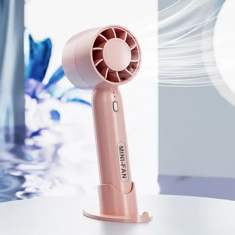 ハンドヘルドファン USB 充電式デスクファン 強風ミニ冷却 - Usb Fan Silent のレビューと価格