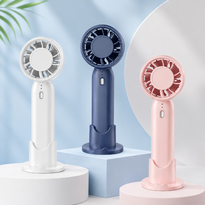 ハンドヘルドファン USB 充電式デスクファン 強風ミニ冷却 - Usb Fan Silent のレビューと価格