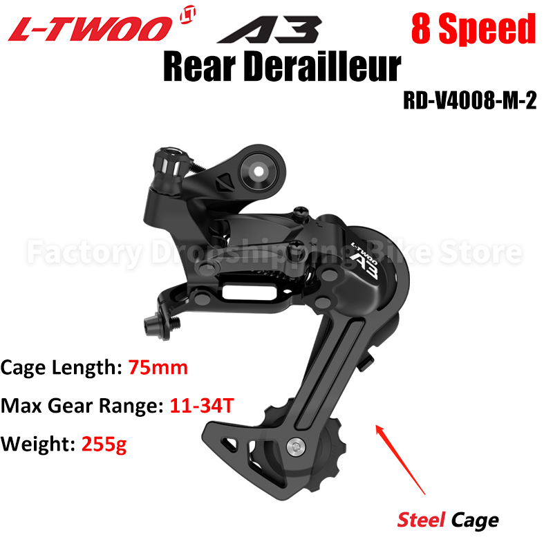 A3スピードバイクディレイラーキット,1x8, 2:1テクノ - Tech Bike Accessories のレビューと価格