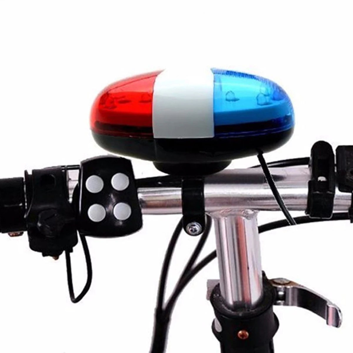 子供のための技術主導の警察のサイレンライト、トランペットの音 - Tech Bike Accessories のレビューと価格