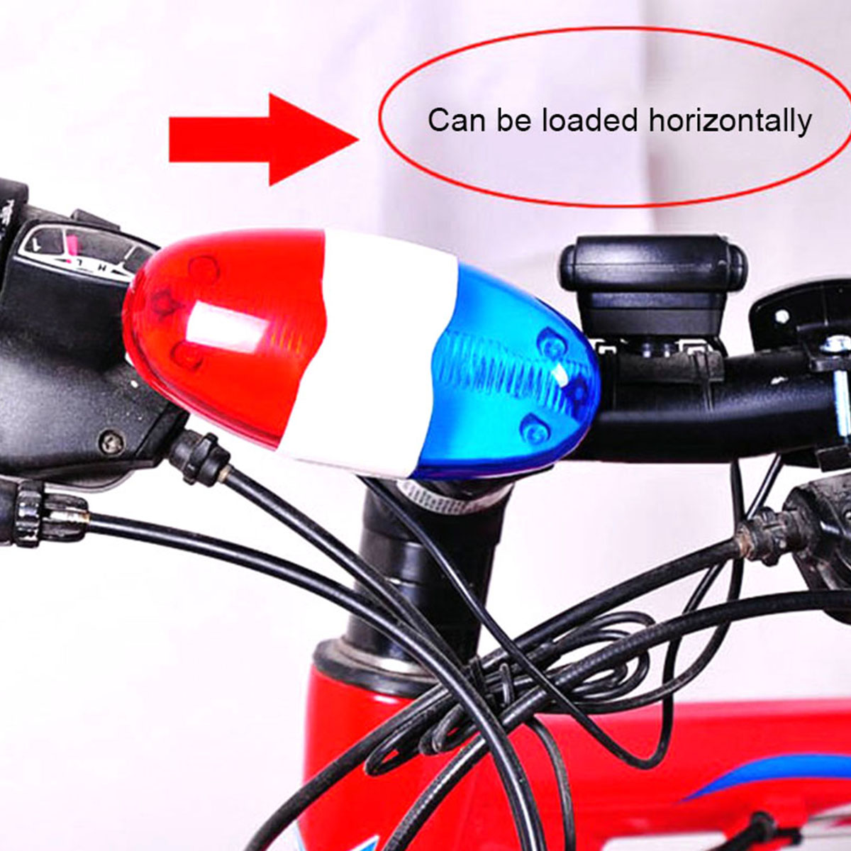 子供のための技術主導の警察のサイレンライト、トランペットの音 - Tech Bike Accessories のレビューと価格