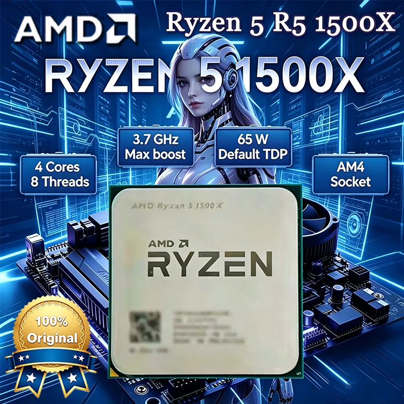 AMD Ryzen 5 1500X AMD R 5 1500 - Amd Cpu Ryzen 5 のレビューと価格