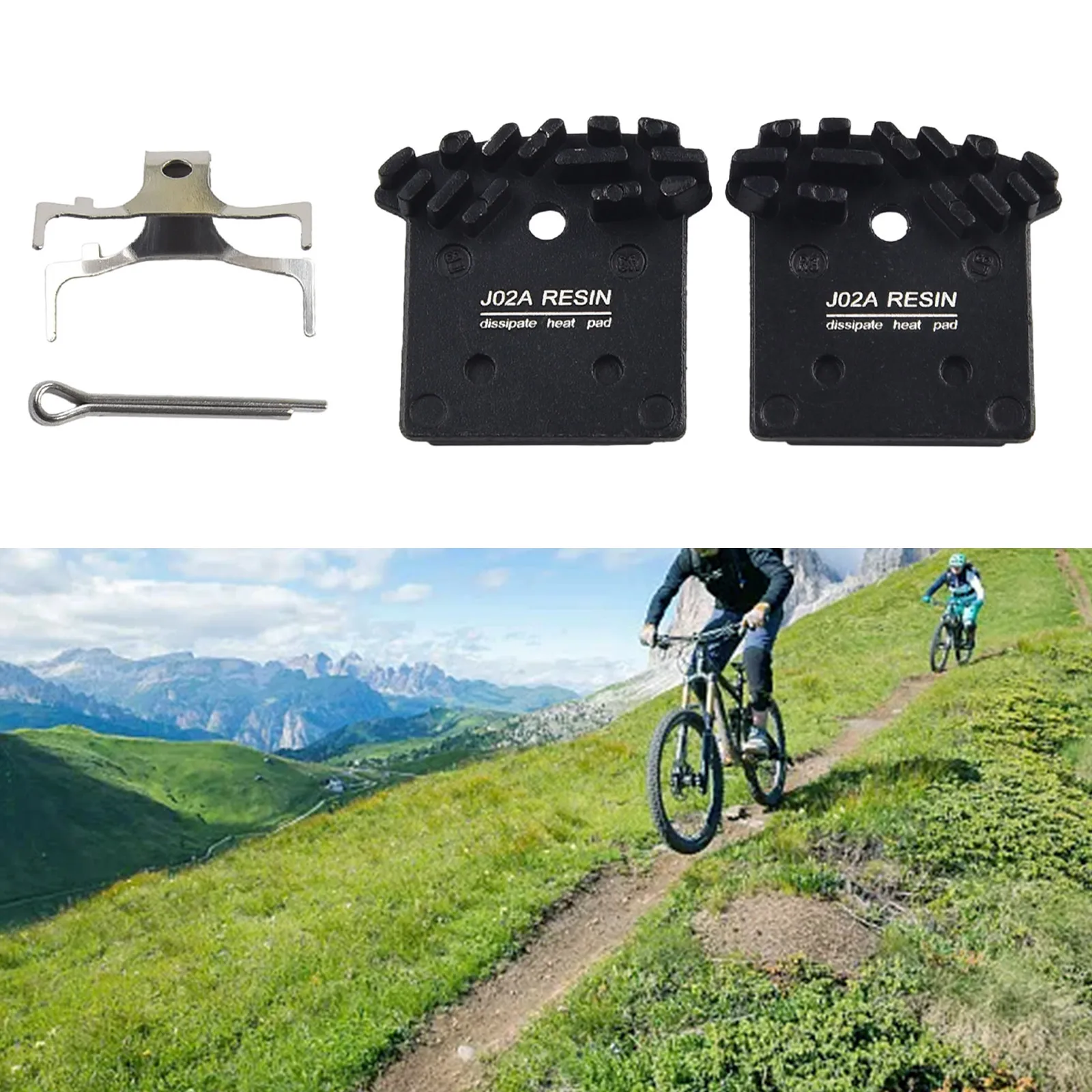 1 ペアディスクブレーキパッド SLX 用 XT 用 XTR - Tech Bike Accessories のレビューと価格