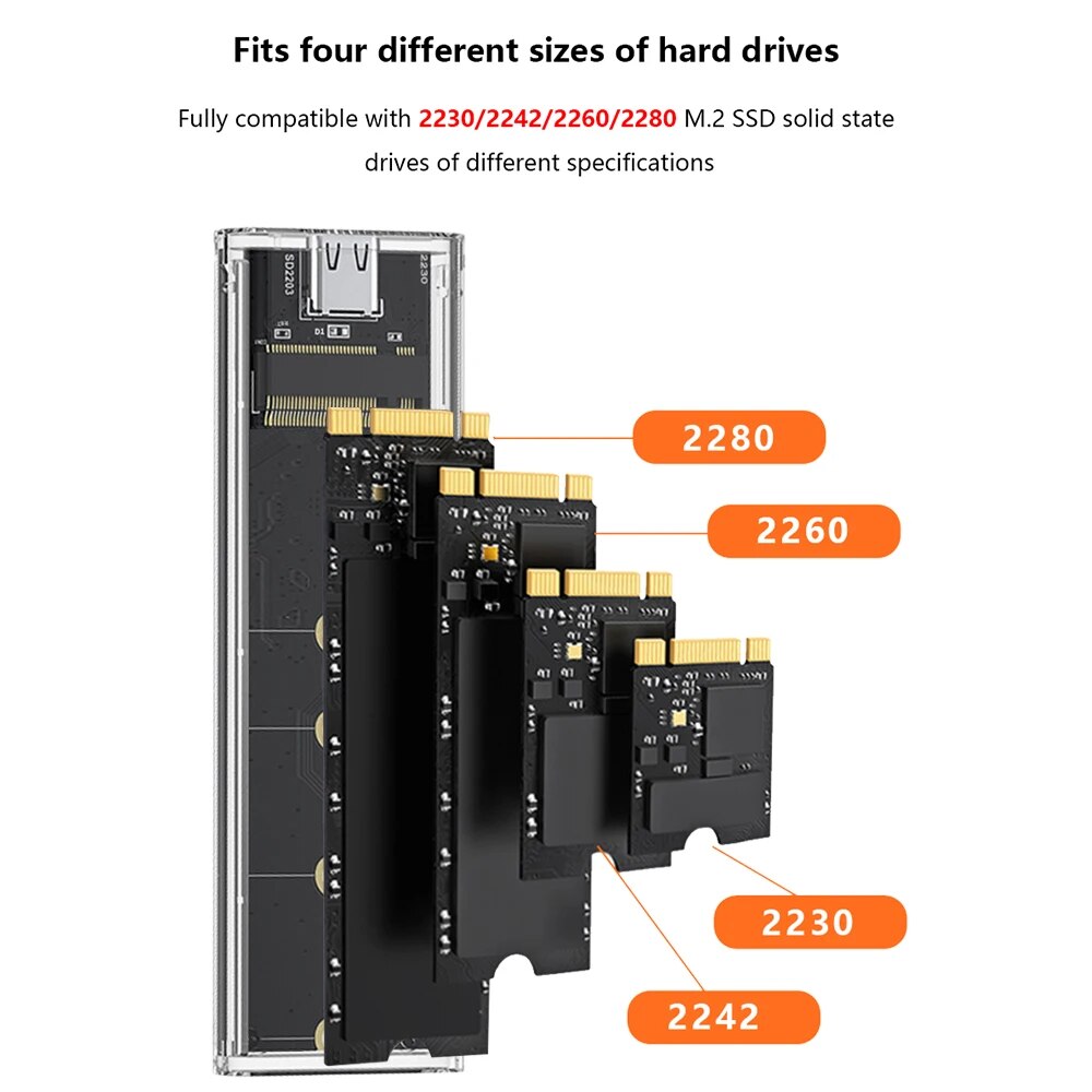 M.2 NGFF/NVME to USB3.0 モバイルハー - Portable Ssd Enclosure のレビューと価格