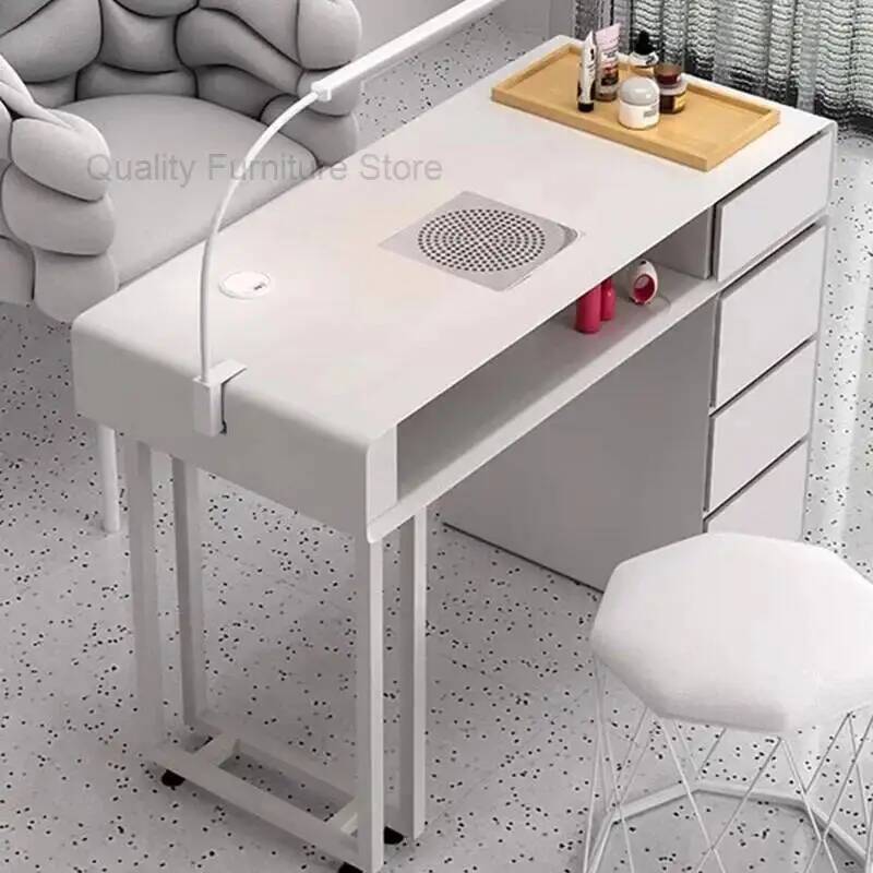 ポータブルスリムネイルデザイナーテックテーブルモダンテーブル - Tech Table Accessories のレビューと価格
