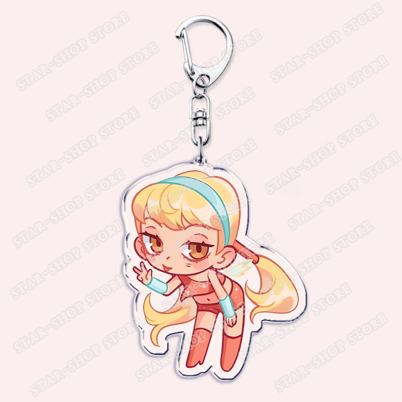 素敵な妖精魔法少女ちびキーホルダーアクセサリーバッグ用ステラ - Tech Girl Accessories のレビューと価格