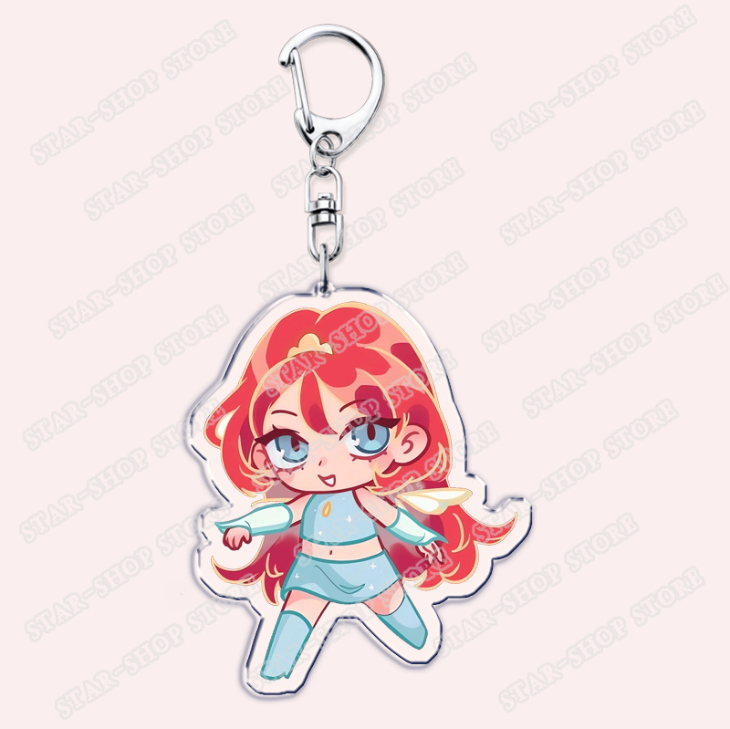 素敵な妖精魔法少女ちびキーホルダーアクセサリーバッグ用ステラ - Tech Girl Accessories のレビューと価格