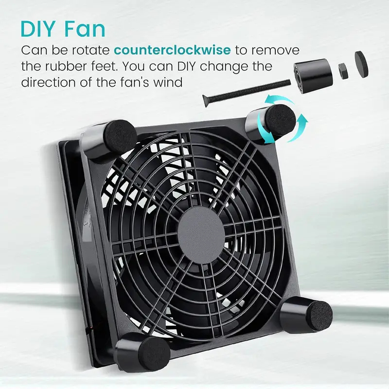 USB 電源コンピュータ PC ケースファン 120 ミリメ - Usb Fan Silent のレビューと価格