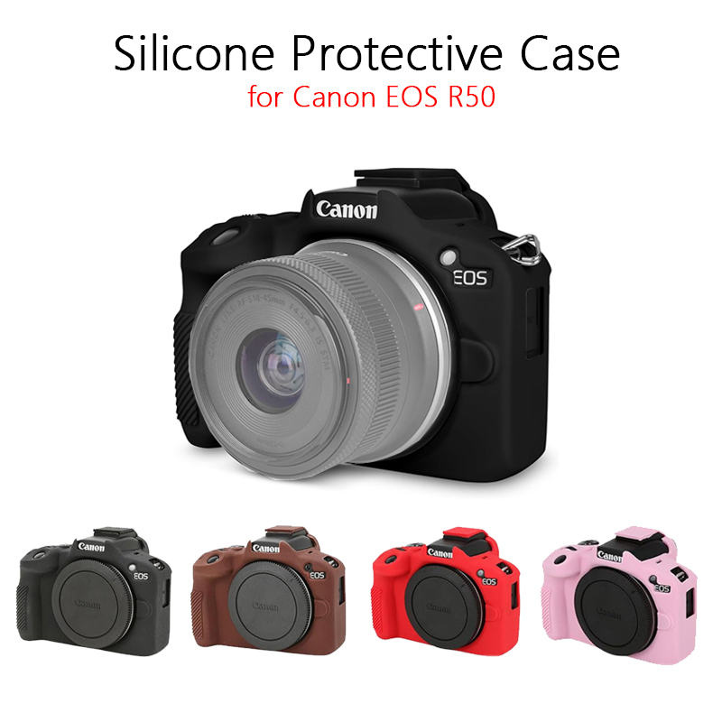 キヤノン EOS R50 用シリコン保護ケース 防水耐衝撃シ - Tech Accessories Bag のレビューと価格