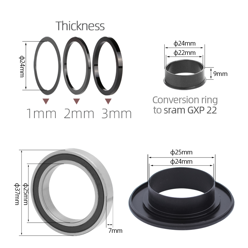 Kactus Tech BB90 セラミックサイクリングボト - Tech Bike Accessories のレビューと価格