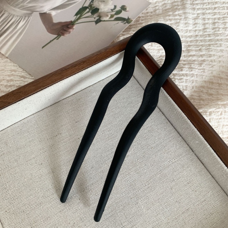 1/4 個シンプルなつや消し U 字型ヘアクリップ女性のため - Tech Accessories For Women のレビューと価格