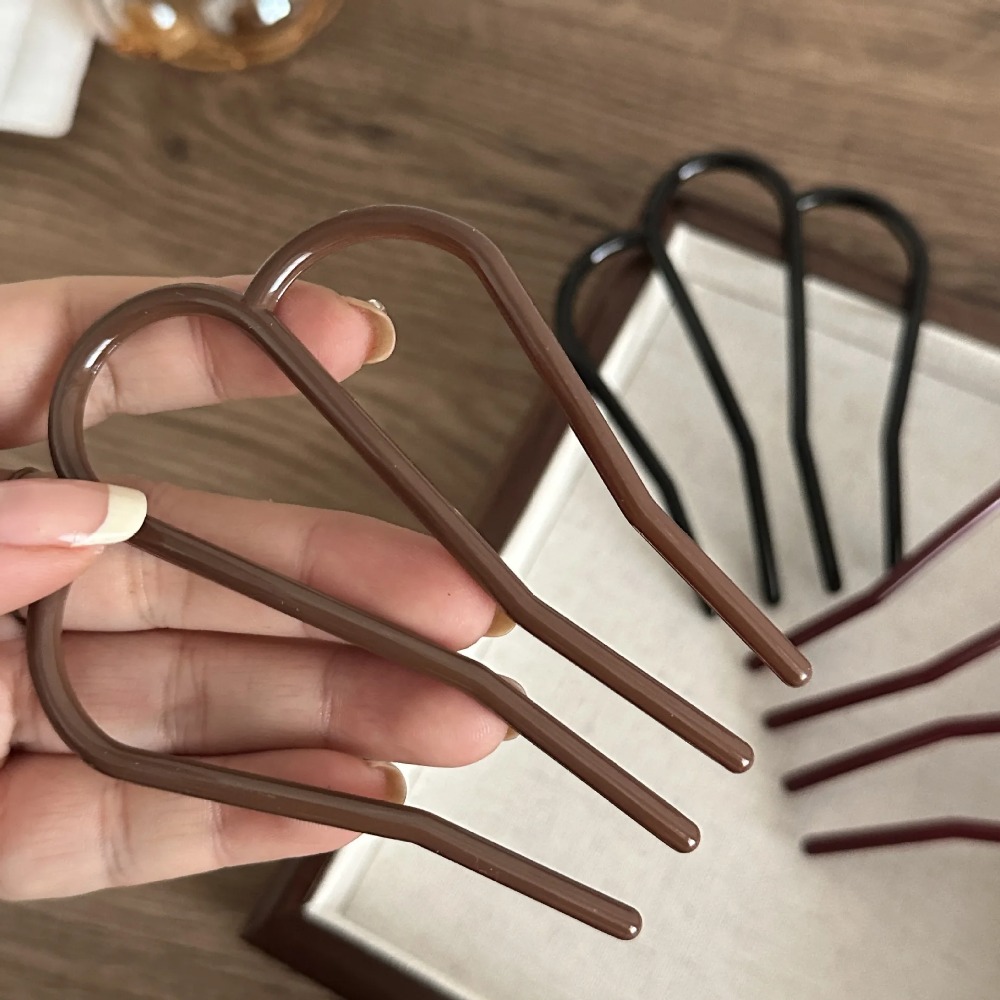 エレガントなソフトアクリル U 字型ヘアスティック女性用ヘア - Tech Accessories For Women のレビューと価格